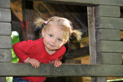 Kinderspielhaus für draussen